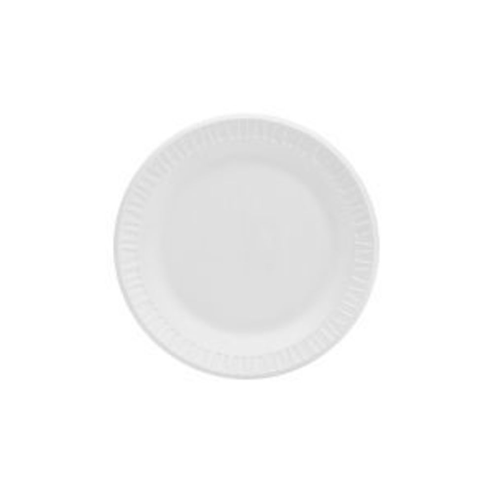  DART 6PWC 6 Foam Plate, Concorde Non-Laminated Foam Dinnerware,  White : Health & Household