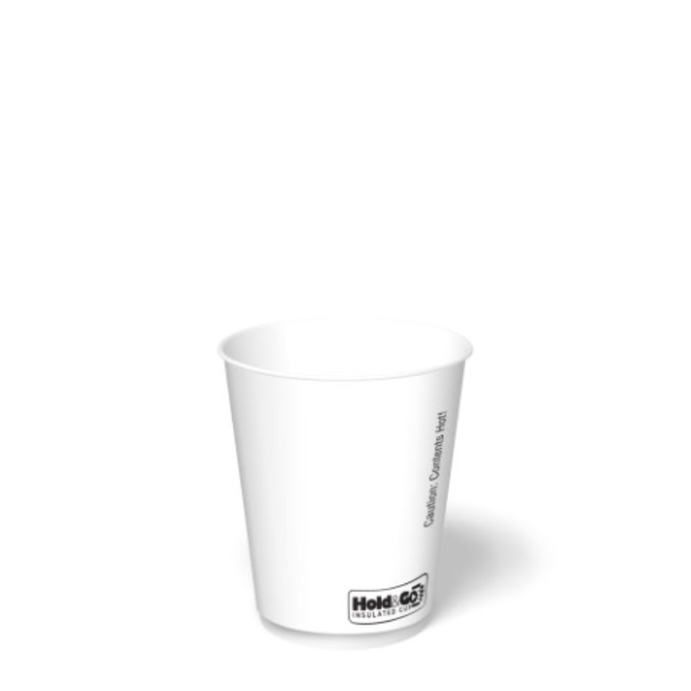 Graphic Packagin 12oz Squat Paper Cold Cup Champagne, 20 / 100