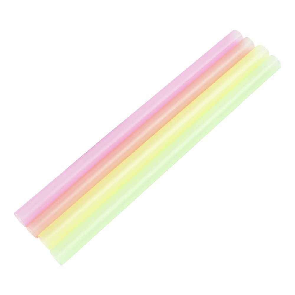 8.5 Colossal Unwrapped Neon Straws, Case of 2,000
