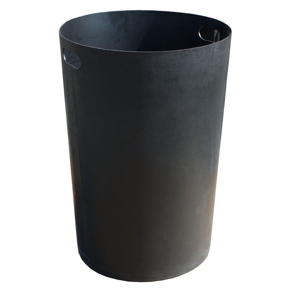 Witt Black Plastic Rigid Liner For 36 gal Trash Receptacles - 17L x