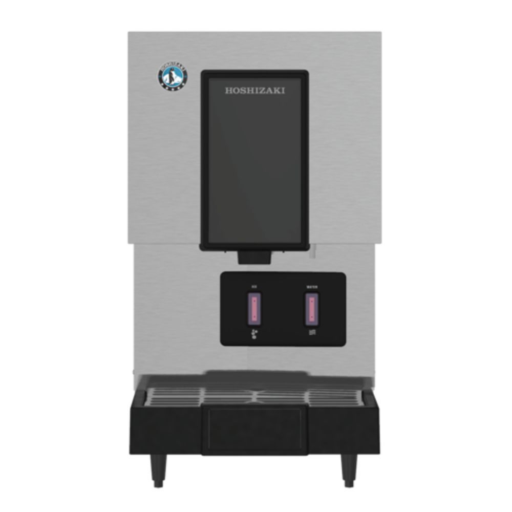 Hoshizaki Icemaker, Countertop Cubelet Ice and Water Dispenser, Air-cooled,  Up to 257 lbs, 16-5/8  W