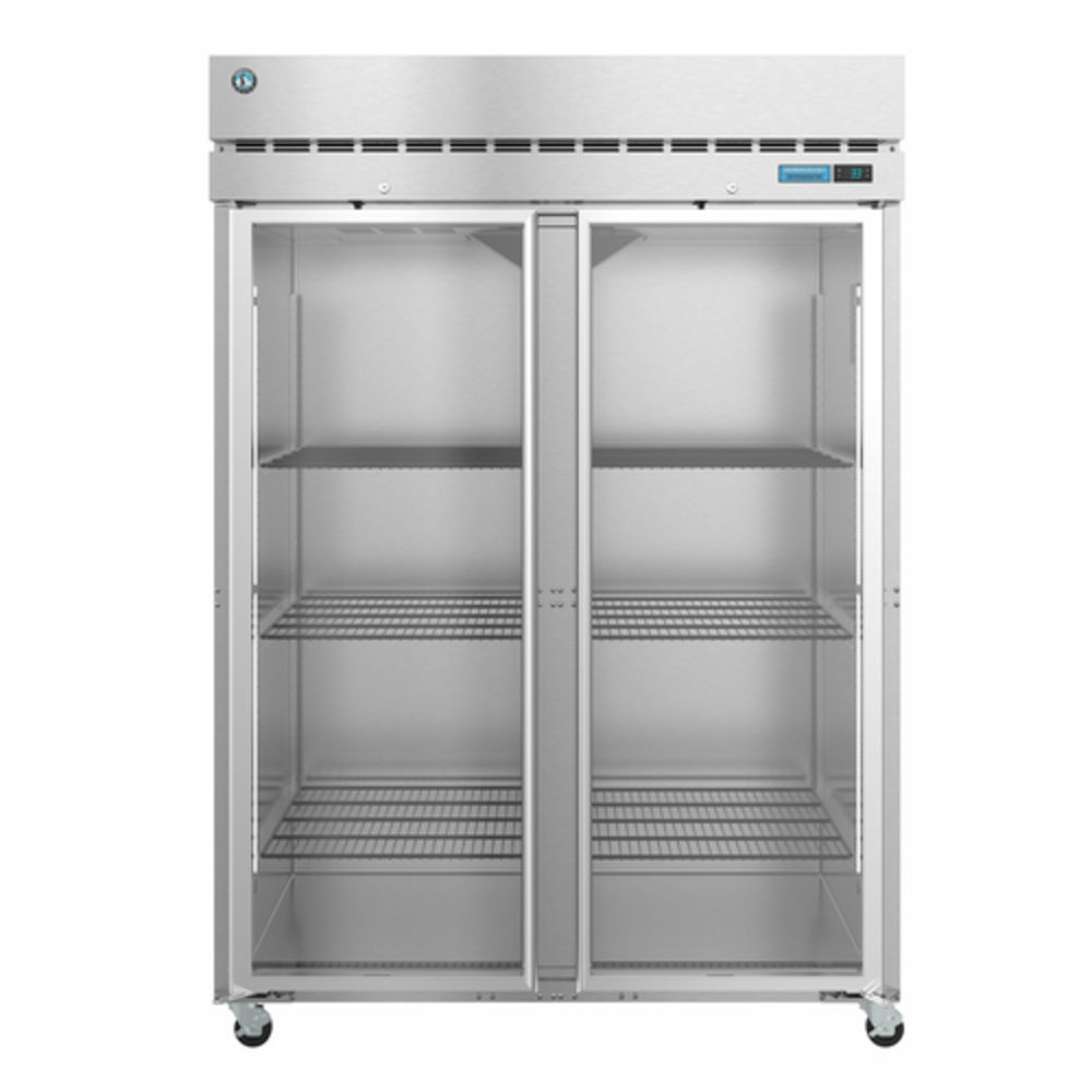 PTR2SSB-HGHG, Refrigerator, Two Section Pass Thru Upright, Half Stainless  Doors with Lock - Hoshizaki America, Inc.