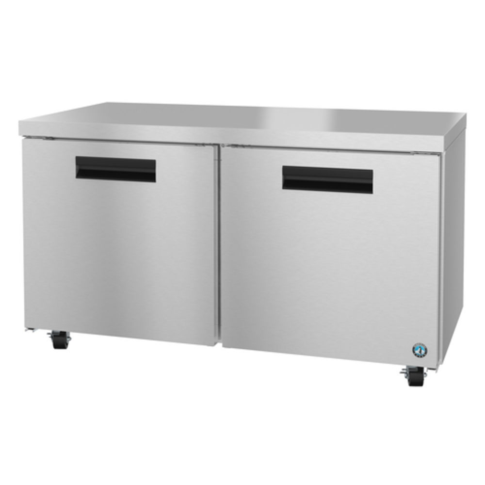 Hoshizaki Undercounter Two Section Freezer, Steelheart Series, Stainless Doors, Net capacity