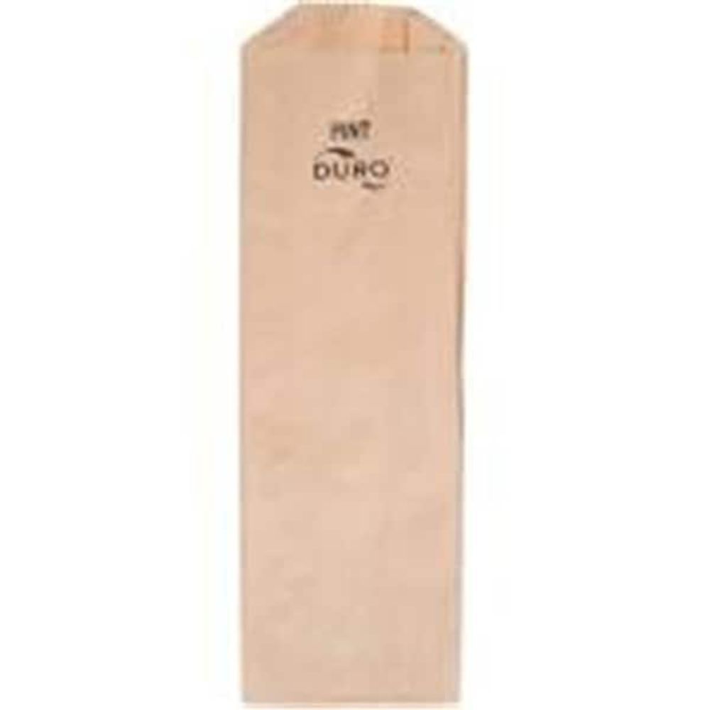 Duro Bag Duro Pint Liquor Bag, 3.75 X 2.25 X 11.5 Kraft Mfr 40032