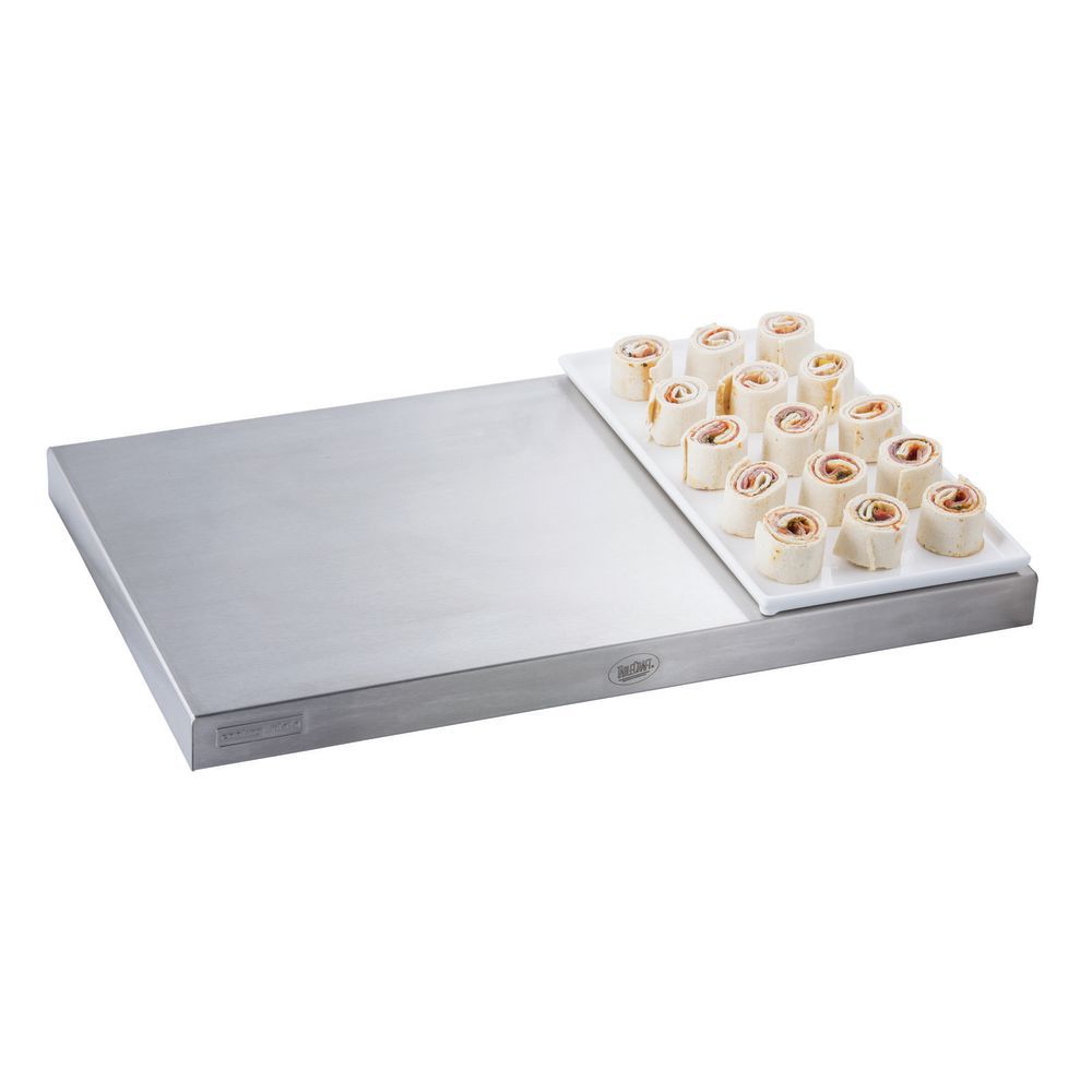 Professional Bakeware by Tablecraft Cooling Plate Serving Tray, 1/3