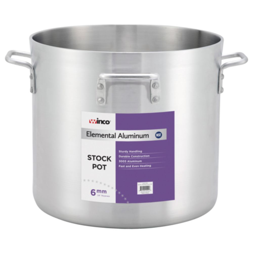 Royal Industries 12 Quart Aluminum Stock Pot