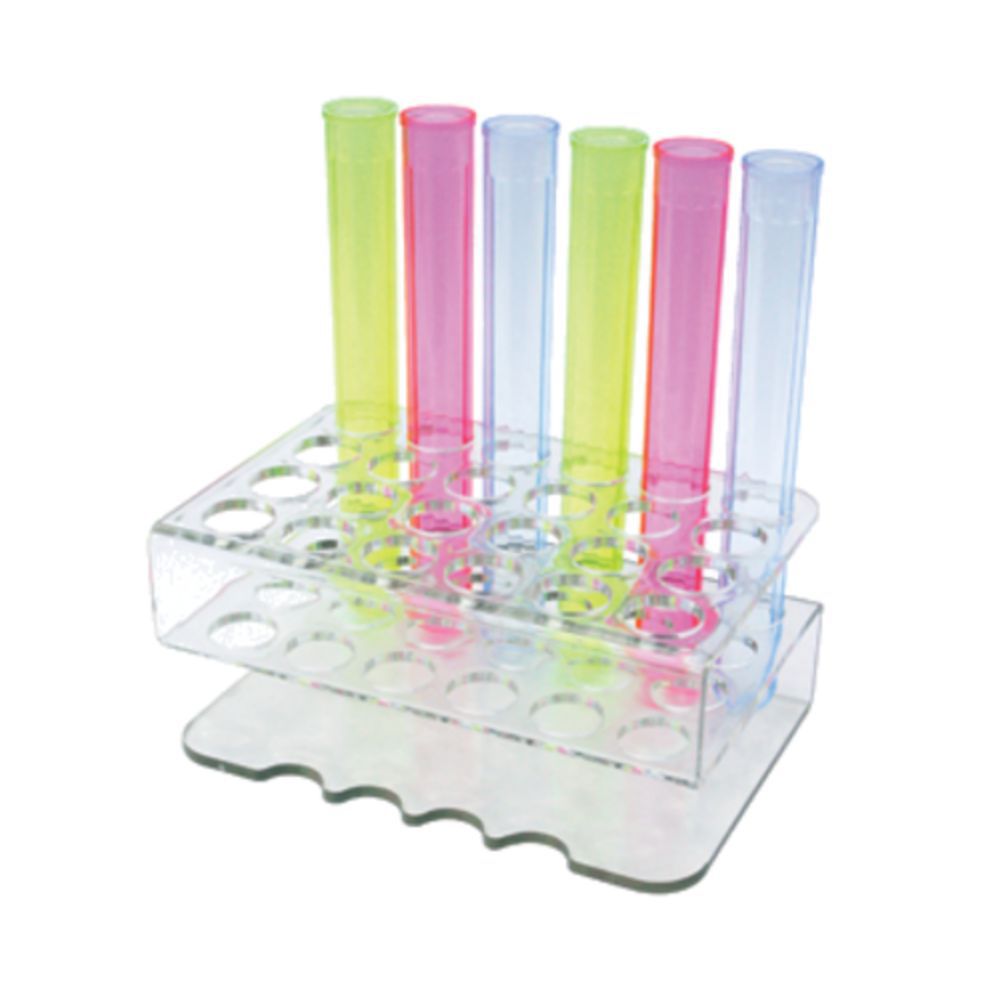 Bar Maid Shooter Tubes, 6 Crystal Tubes .85Oz, 1/2 Dia, Assorted