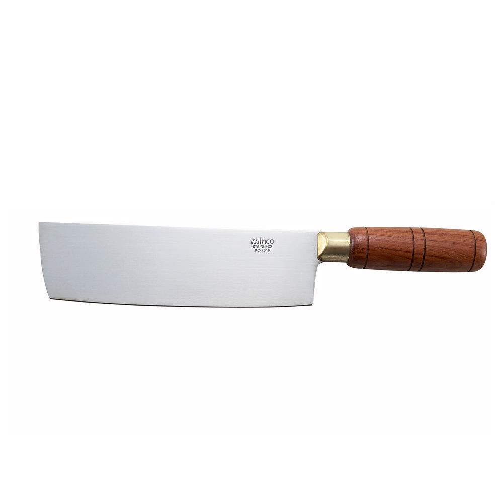Mercer Culinary 8 Chinese Cleaver Chef's Knife with Wood Handle