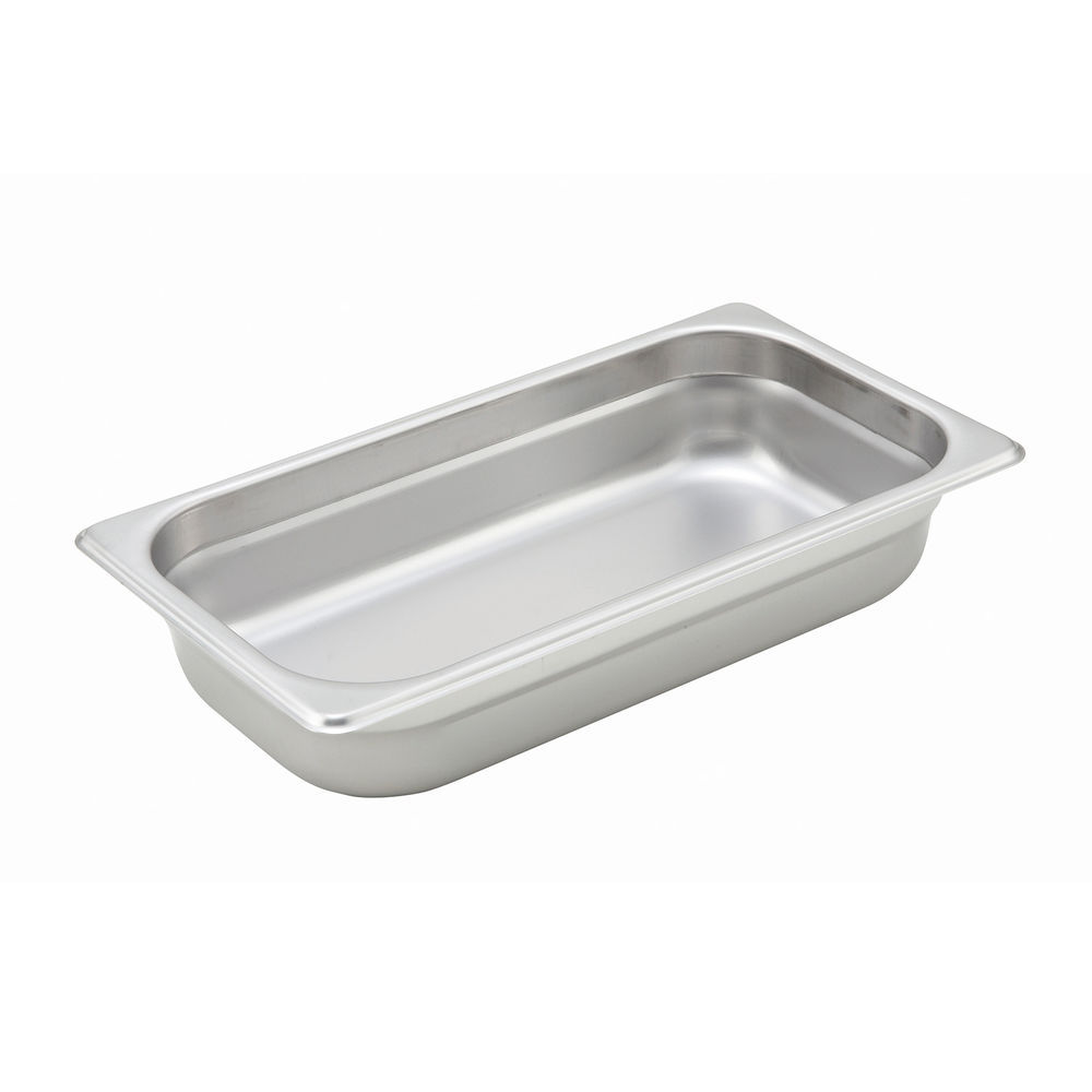 Winco Steam Table Pan, 1/3 size- 6-7/8