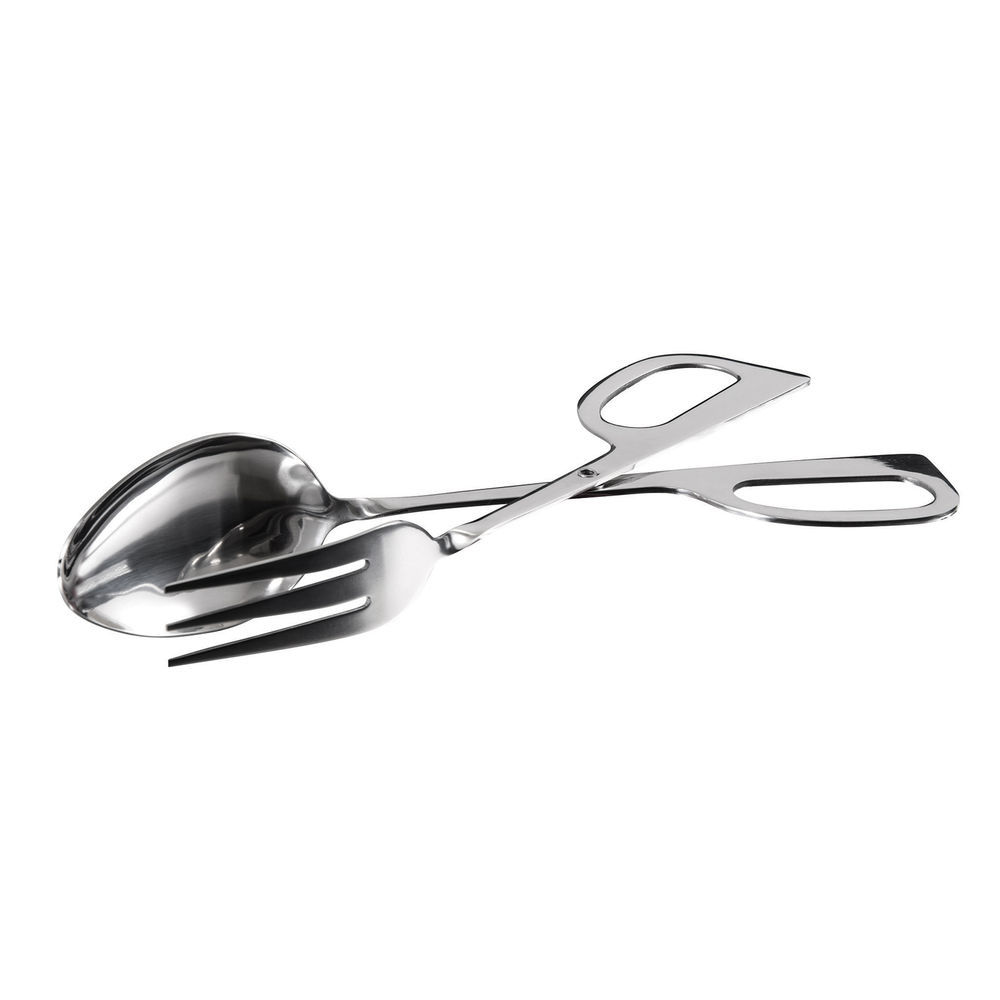 Winco Salad Tongs, spoon/fork scissor- 10