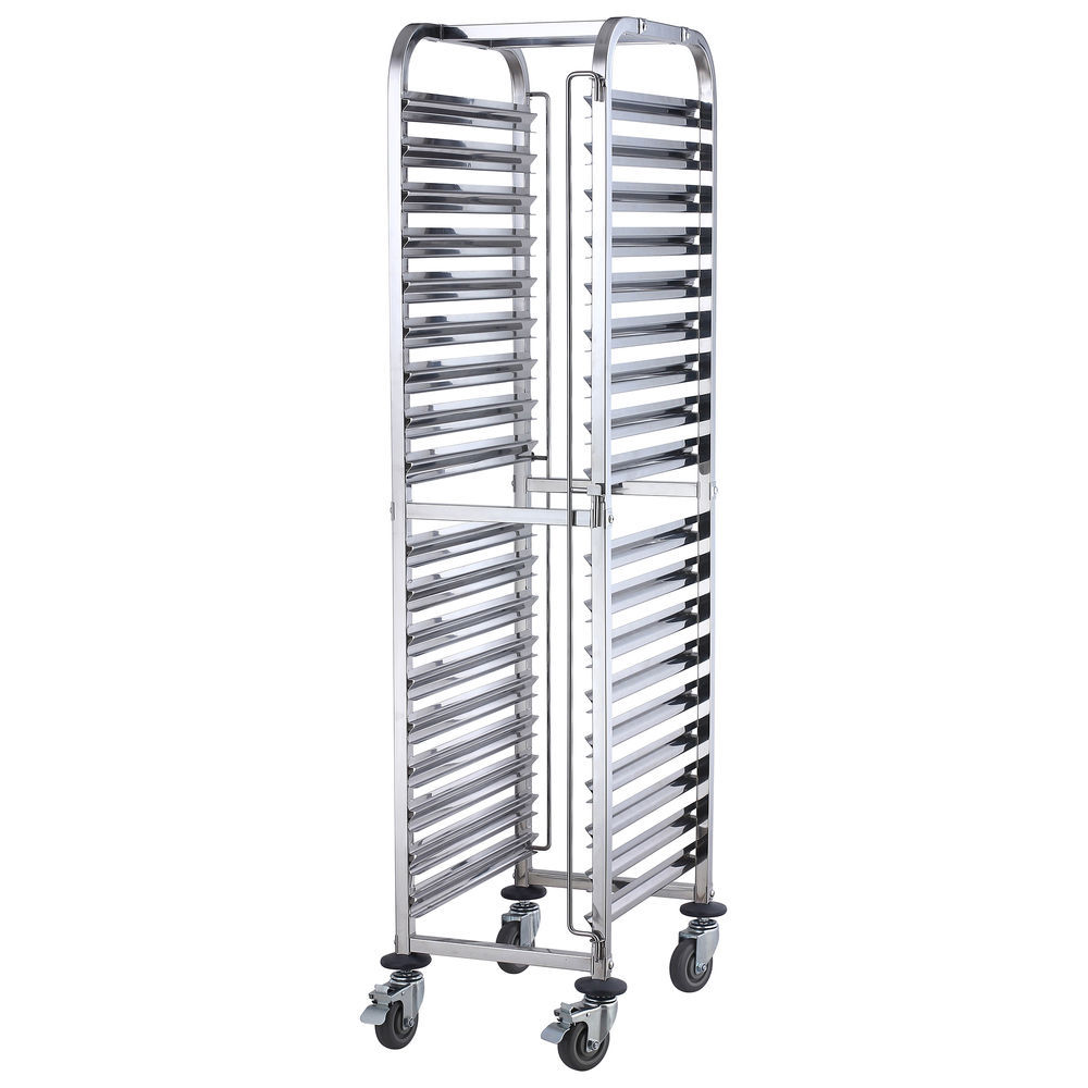 Winco Sheet Pan Rack, mobile- (15) full-size 18 x 26 or (30) half