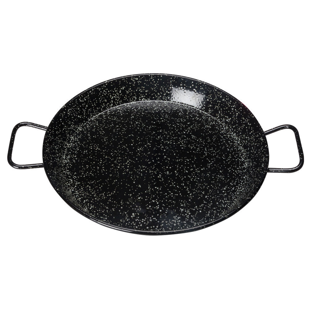 Сковорода для паэльи Matfer Black Steel Paella 062051 36 см. Сотейник эмалированный для паэльи. Хлеб на сковороде. Жаровня из углеродистой стали. Pan 19