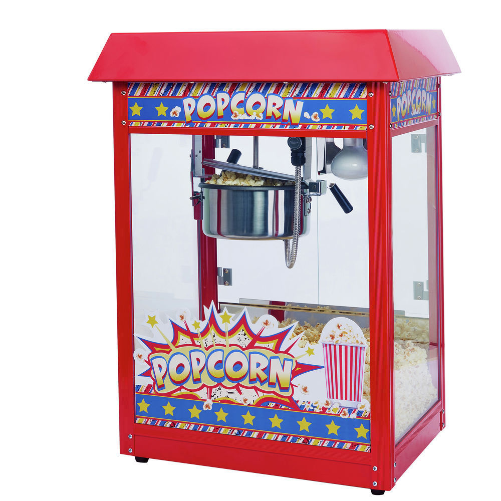 Winco Showtime Popcorn Machine, electric- countertop