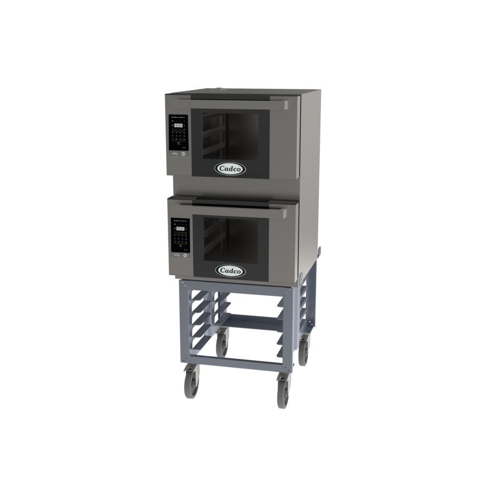 Cadco Bakerlux GO Heavy-Duty Convection Oven electric double stack half ...