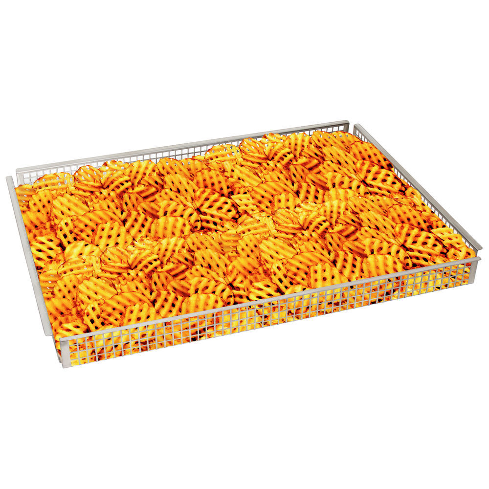 Cadco COB-Q 1/4-Size Stainless Steel Oven Basket