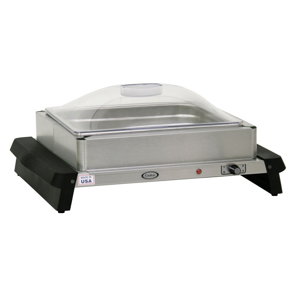 Electric Plate Warmer Cart 2-Holder