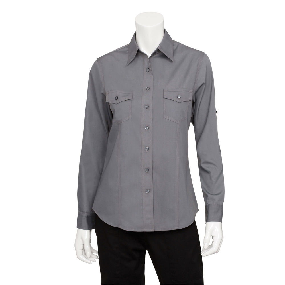 Shirt With Button Up Collar - Women - Ready to Wear
