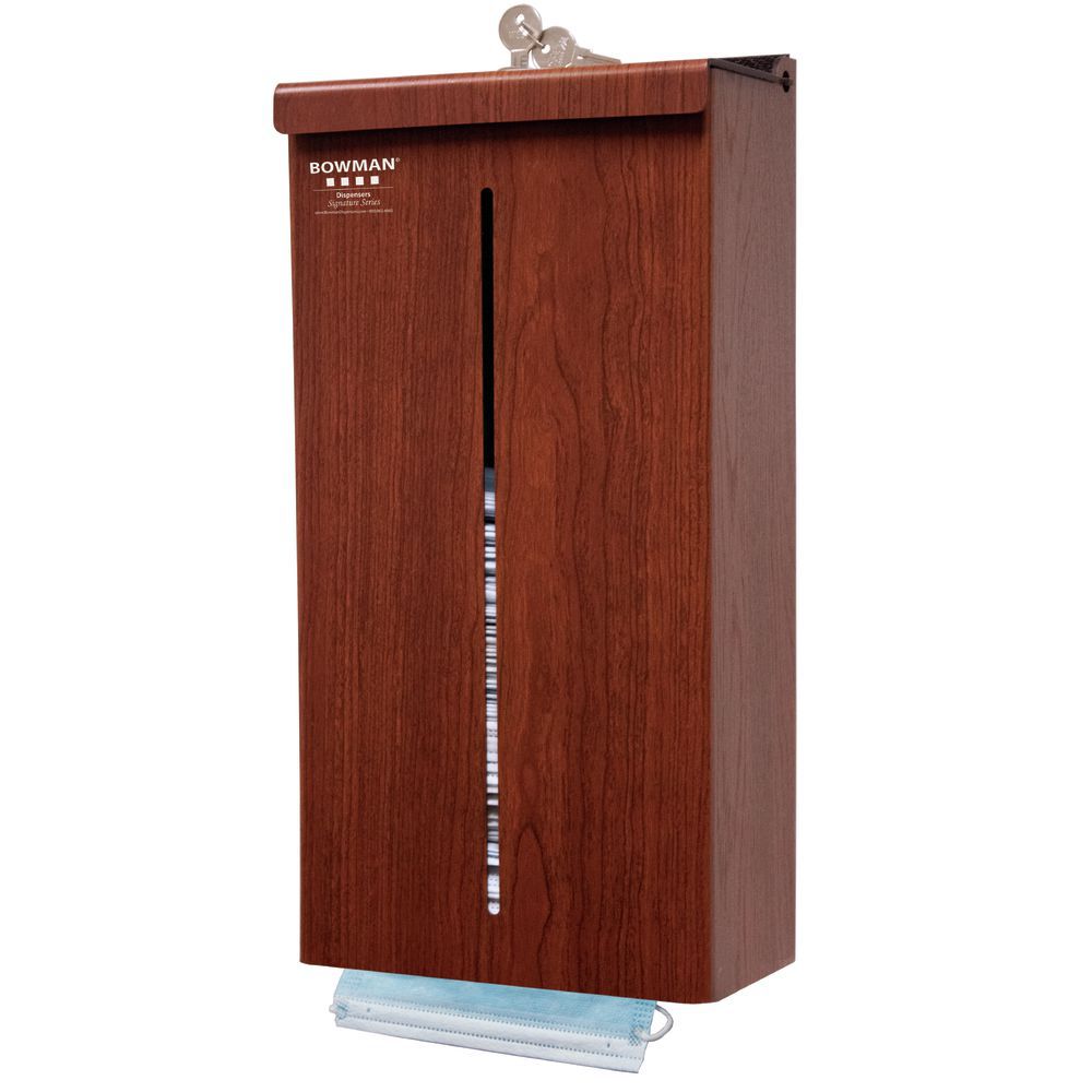 Bowman Dispensers Face Mask Dispenser Locking