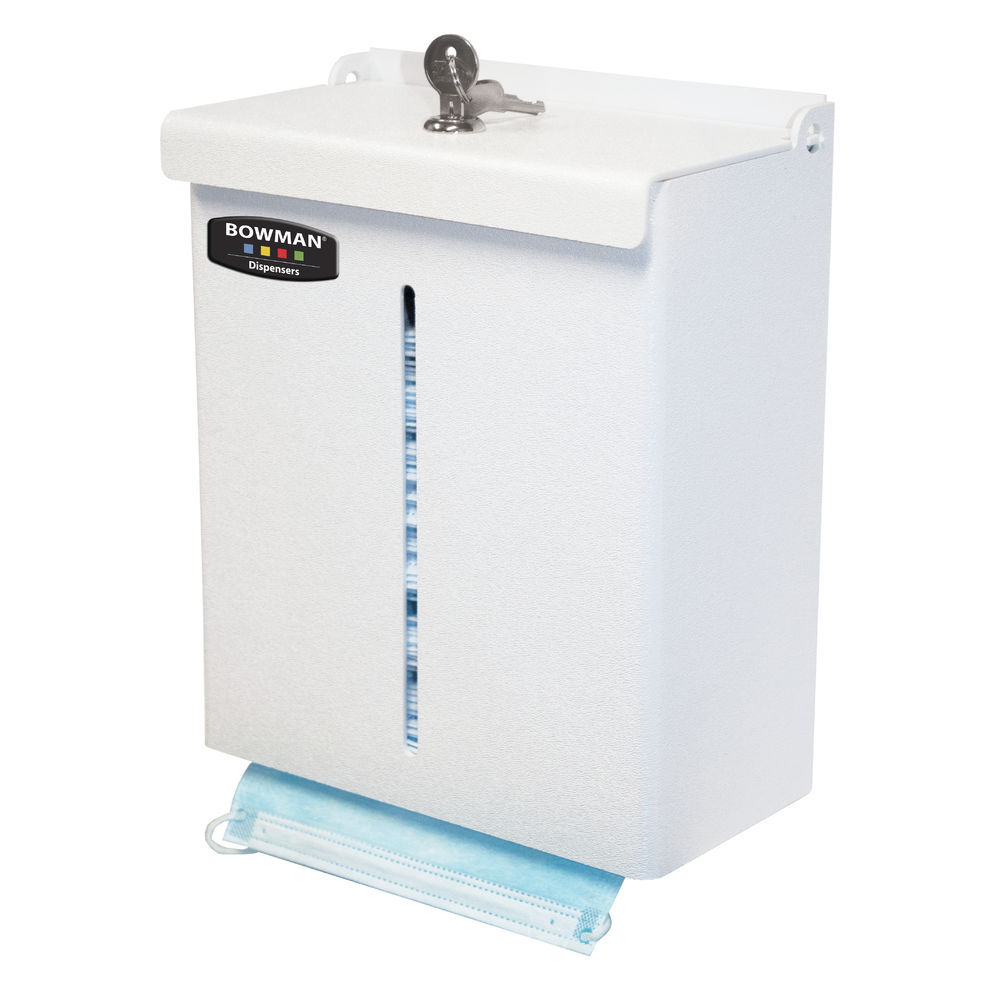 Bowman Dispensers Face Mask Dispenser Locking