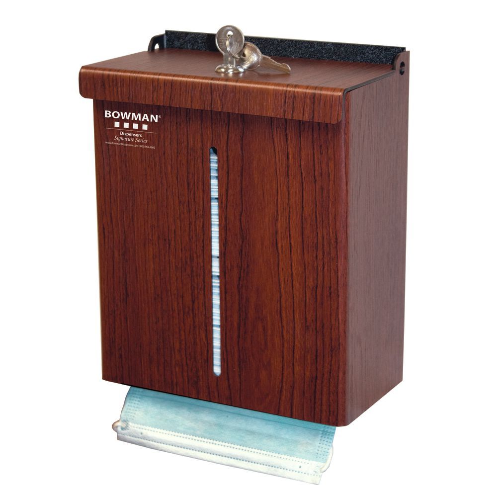 Bowman Dispensers Face Mask Dispenser Locking