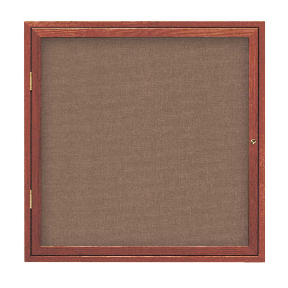 United Visual Products 36" x 36" Single Wood Enclosed Illuminated