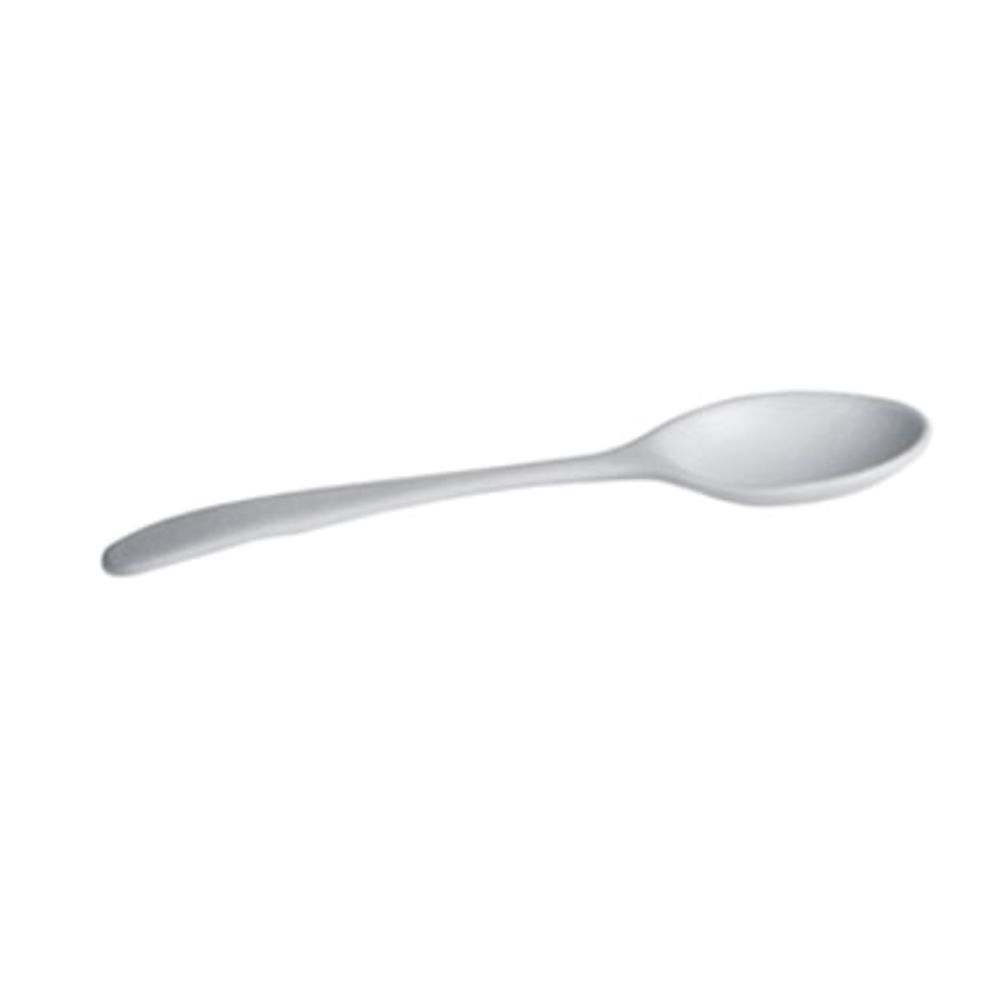 Bugambilia Server Spoon, 1.35 oz., 13-1/2L, cast aluminum w/ resin  coating, steel-*See color chart for specific color options* (White is  Pictured)