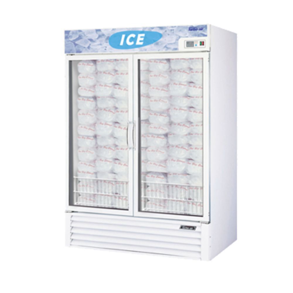 TURBO AIR TGM50RSN 2 Doors Swing Glass Merchandiser, White