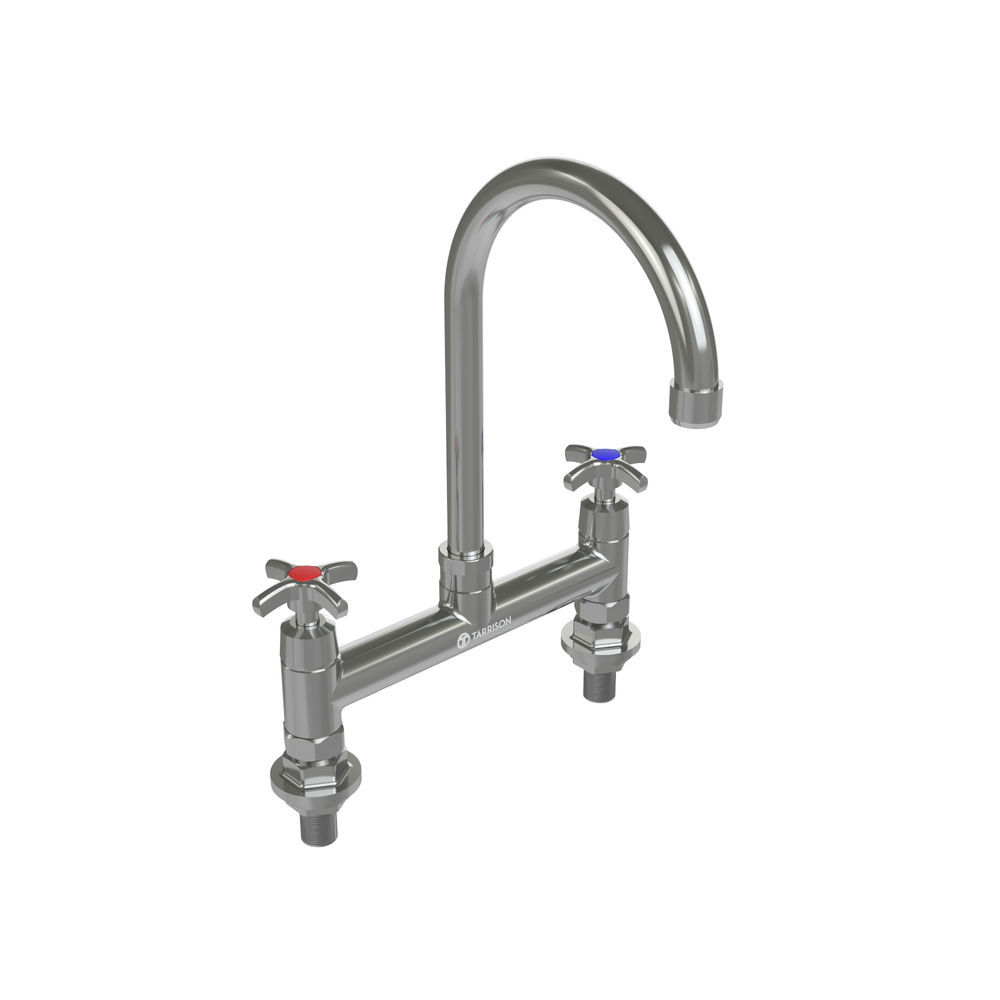 Tarrison Products Ltd 31/2" Gooseneck Faucet, Deck Mount