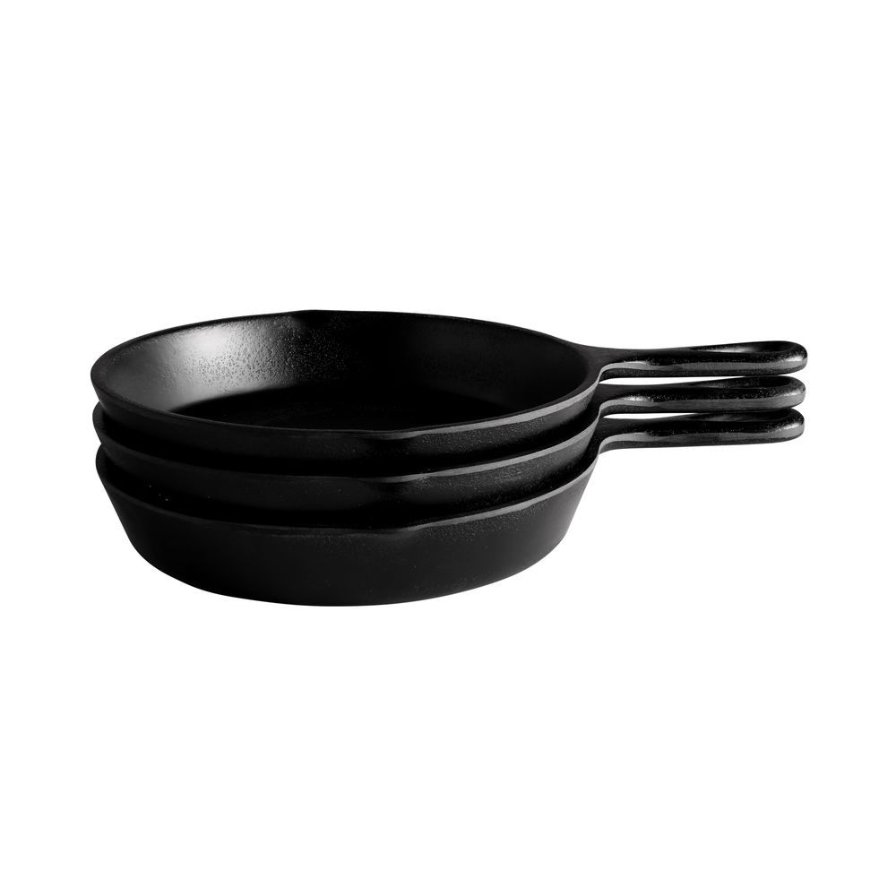 Elite Global Solutions MFP6 Illogical 6 Black Faux Cast Iron Fry Pan