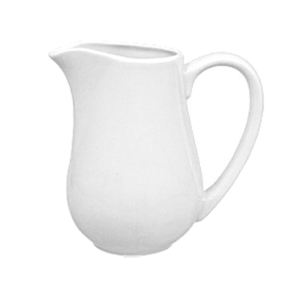 Ceramics Creamer Pitcher 12 oz White 