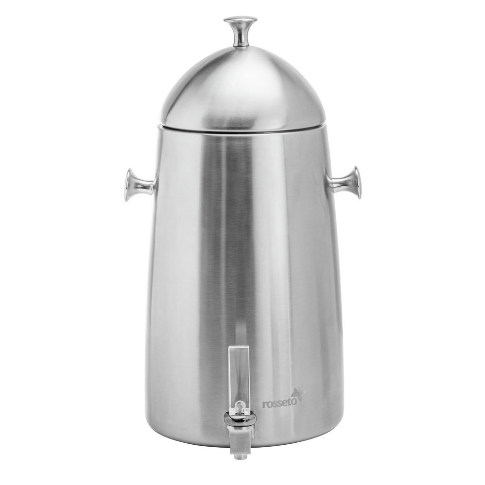 Rosseto Mosaic 3 Gal. Milk Urn with Brushed Stainless Steel Base