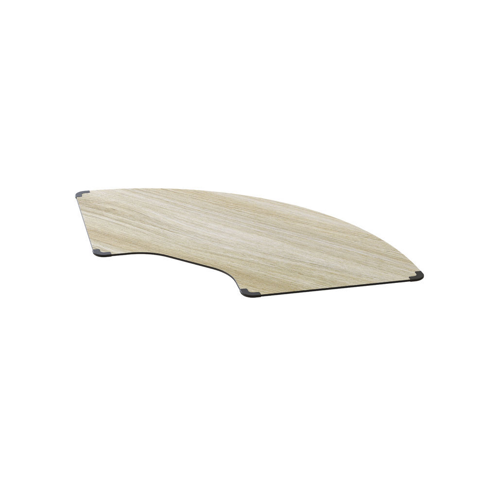 Rosseto ModuliteNatural Wood Marble HPL Quarter Round Table Top