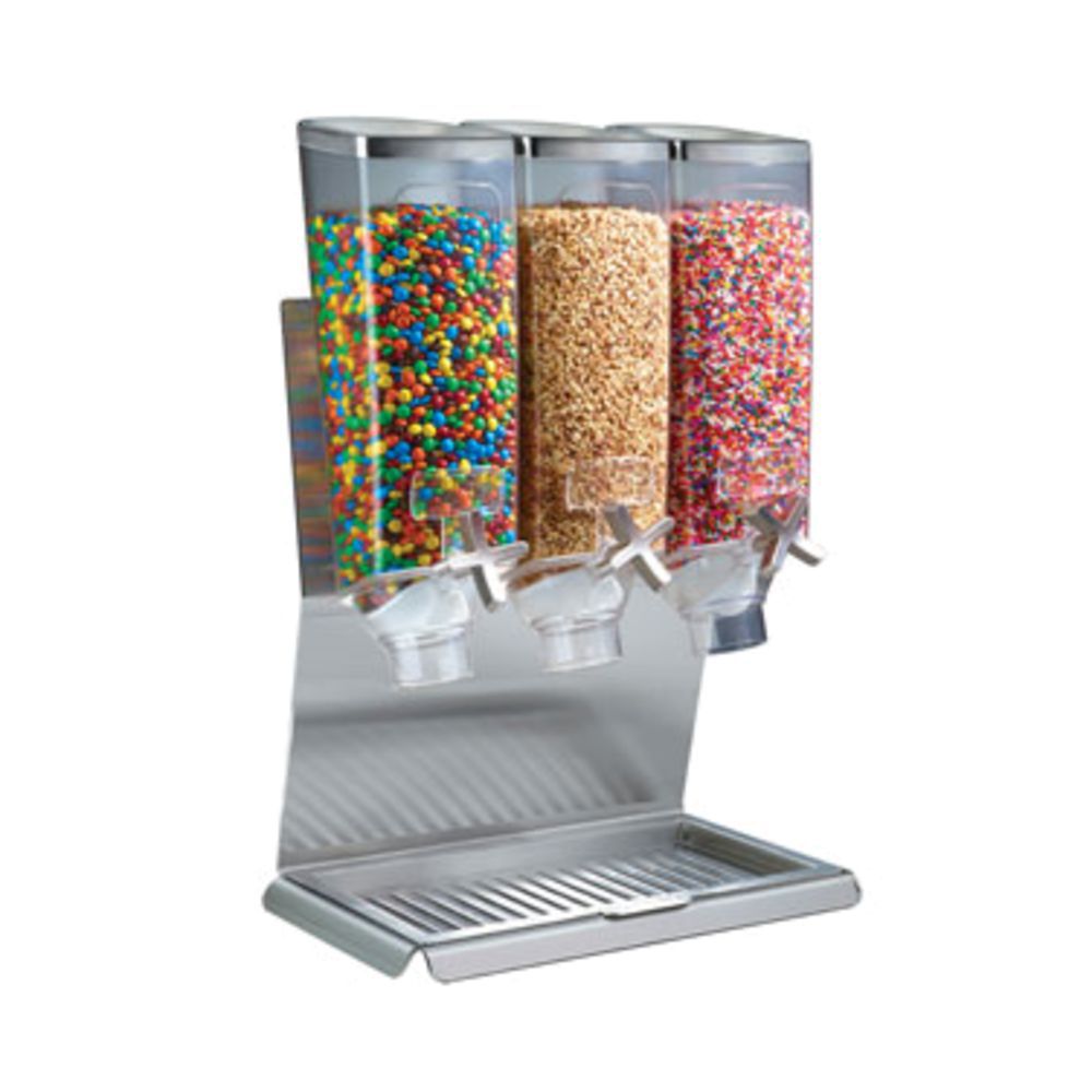EZ-PRO™ Five-Container Table Top Cereal Dispenser Stand & Catch Tray (1  Gallon Each) - EZ577 - Rosseto