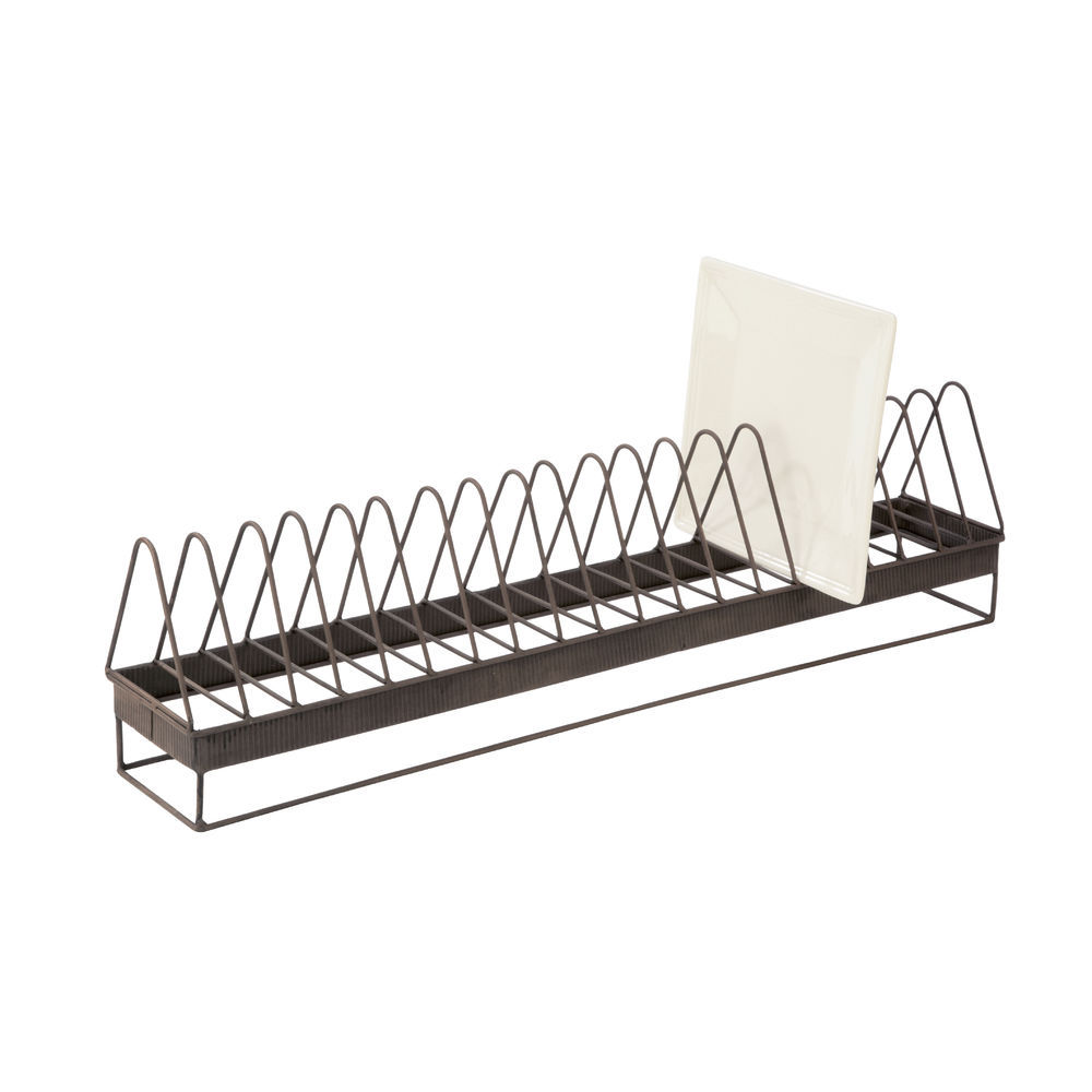 Galvanized Metal Plate Rack – Lange General Store