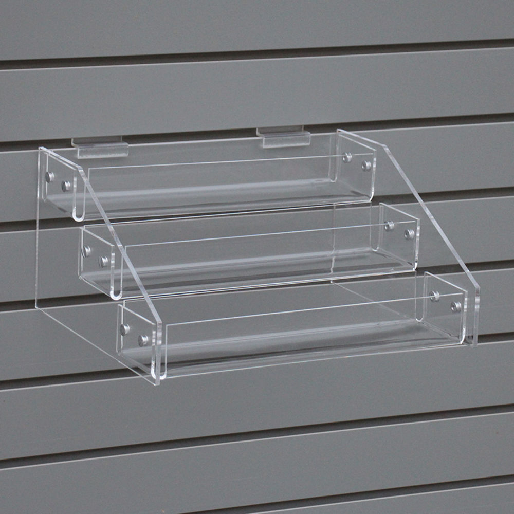 4-Tier Acrylic Step Display, 15 1/2"W