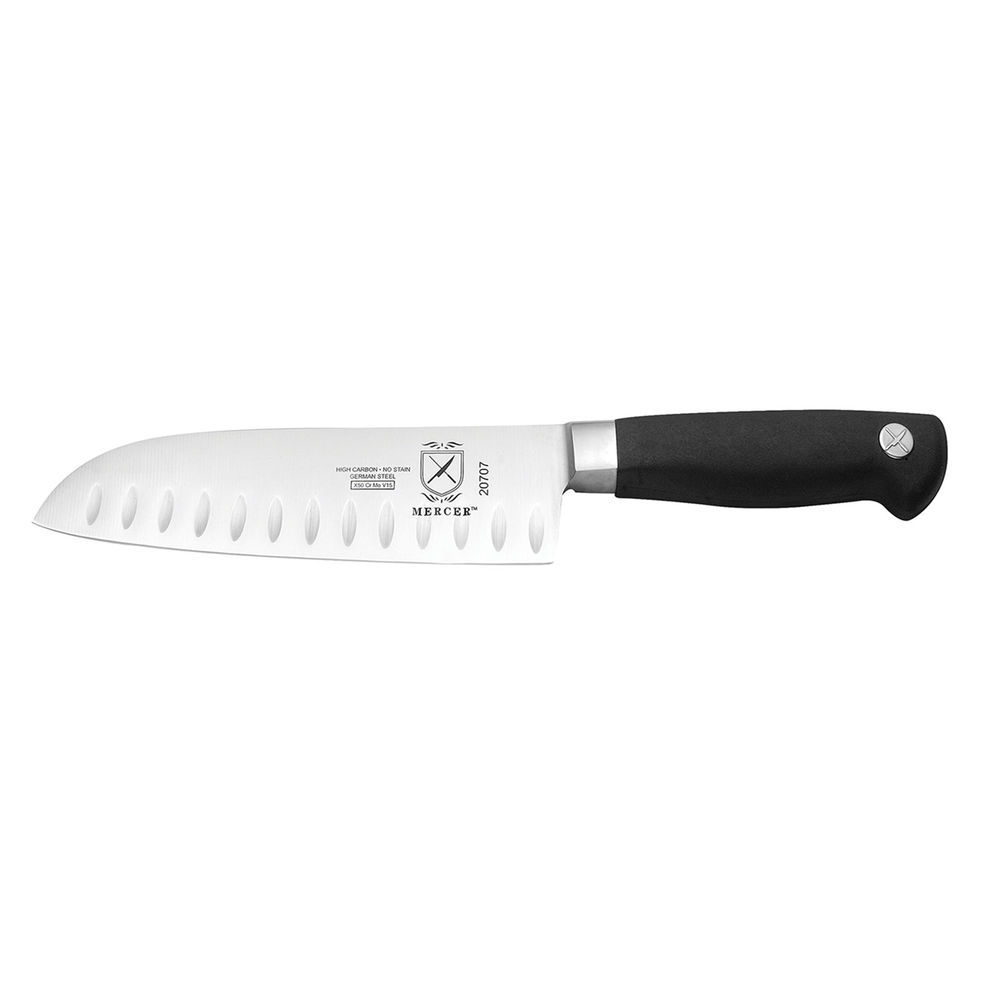 Mercer Genesis 7" Santoku Granton Edge Knife