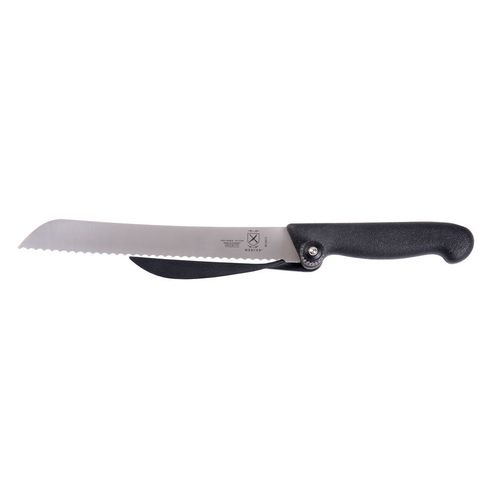 Mercer Slice Bread Knife with Slicing Guide - 8 1/4