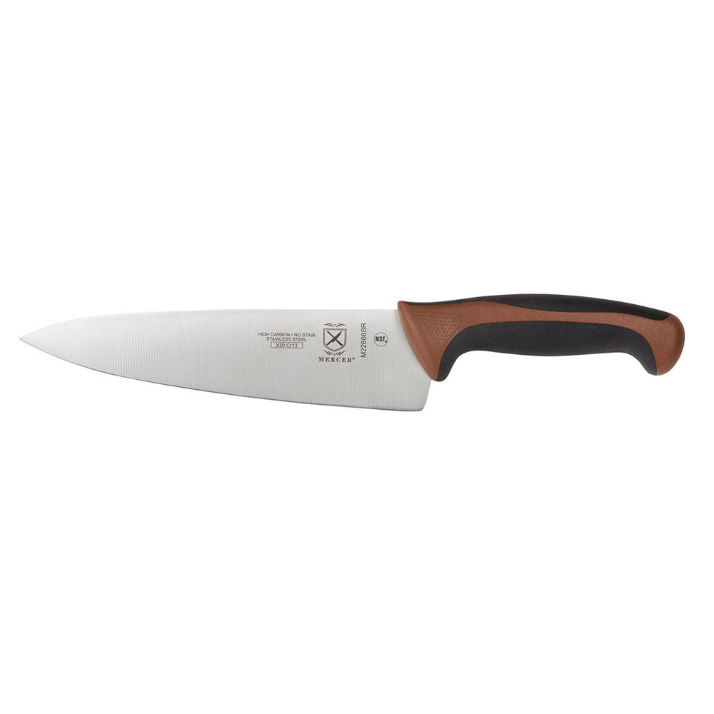 Chef's Knife 8 with Brown Handle