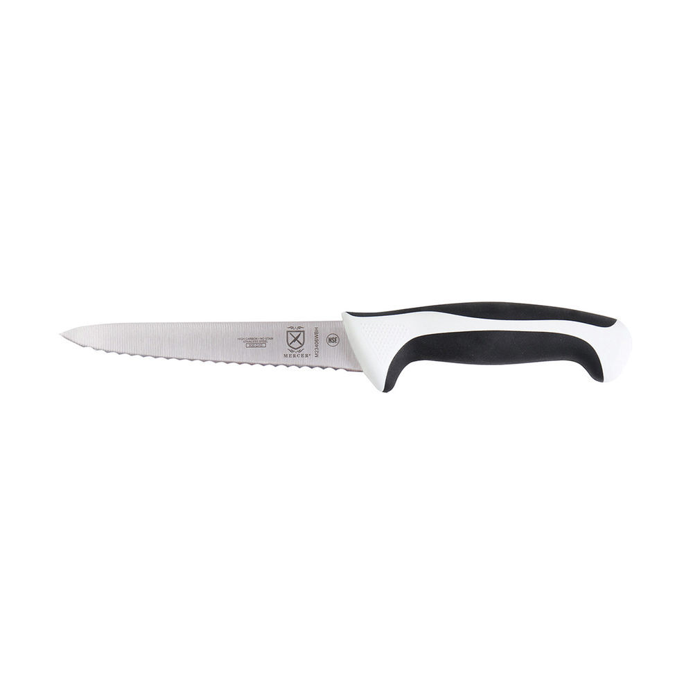 Mercer Millennia Utility Knife - Wavy Edge, 6 inch, M23406