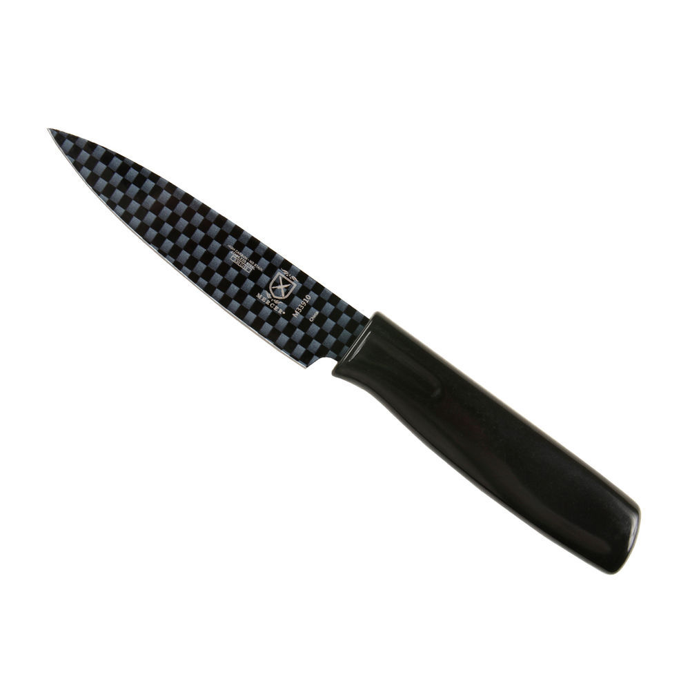 4 Non-Stick Paring Knife with Sheath Black – Barfly® Mixology Gear by  Mercer
