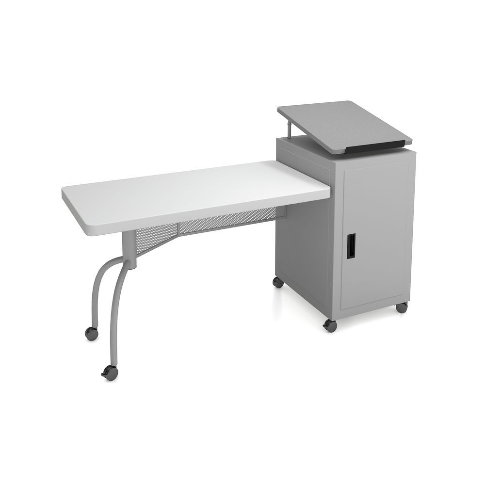 Teacher's WorkPod Desk and Lectern Kit, 68