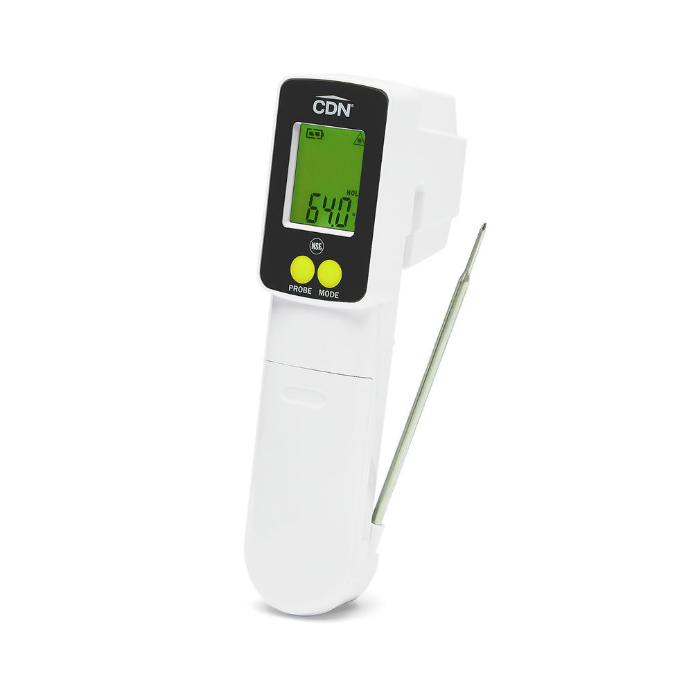 Waterproof Dual Temperature Thermocouple and Infrared Thermometer