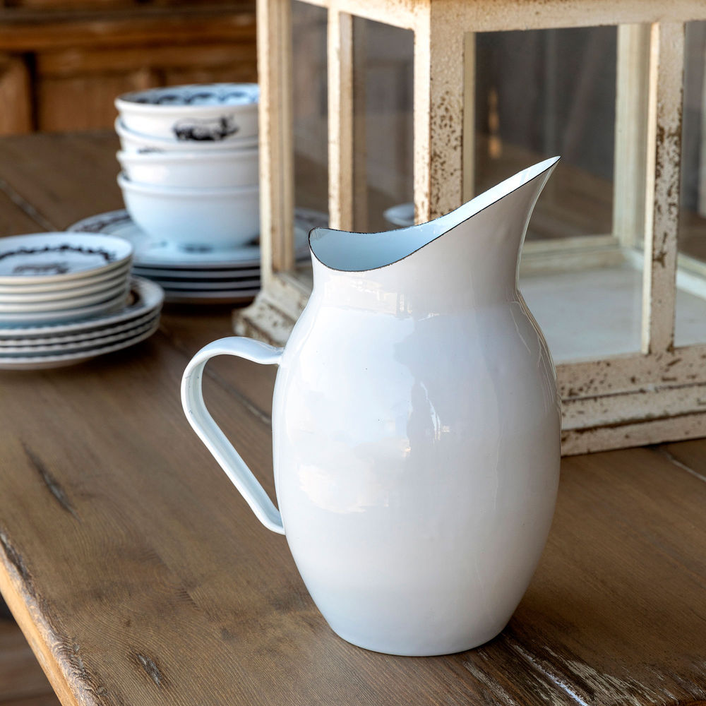Park Hill Farmhouse Enamelware Pitcher