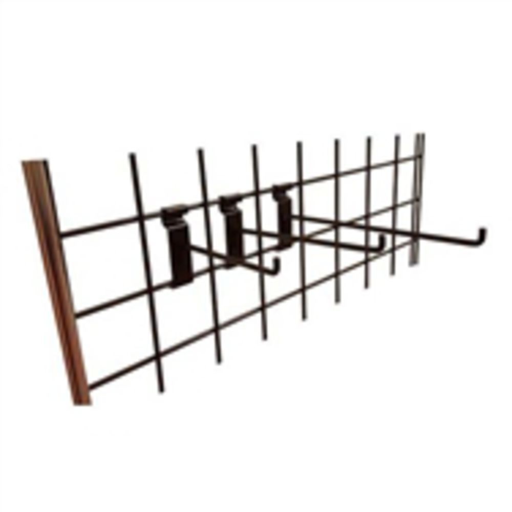 Display Fixture Warehouse Hook 10" for Gridwall with 90 Degree Tip