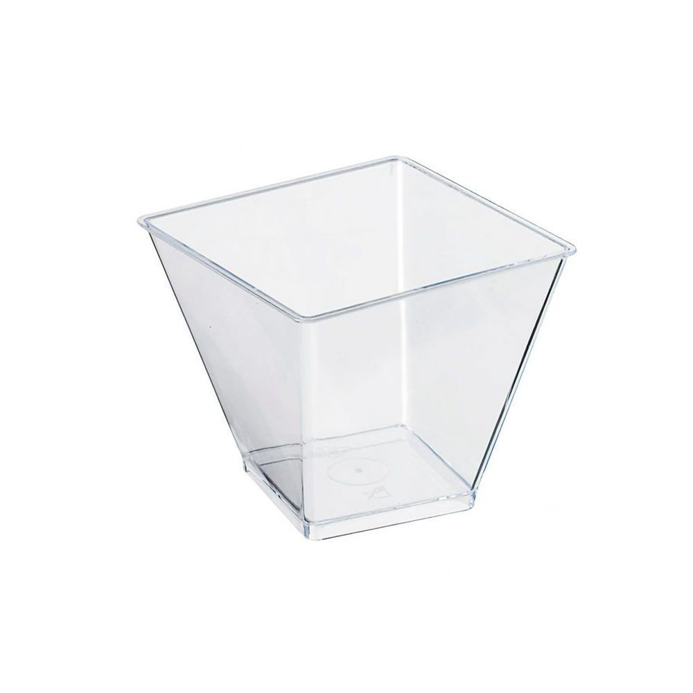 PacknWood 209MBZENO10 Zeno10 Square Dish - 2.24 In. H, Pack Of 600
