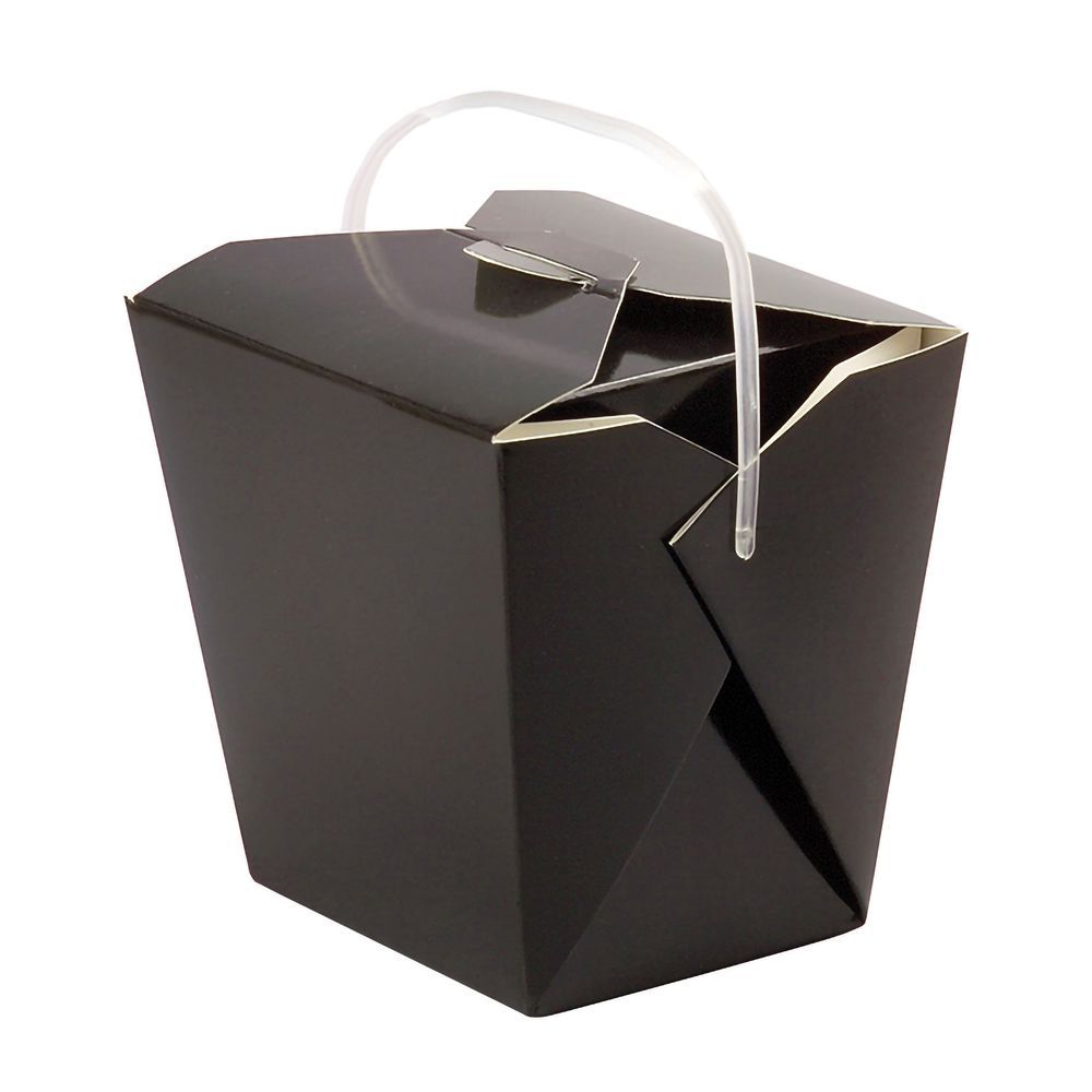 Chinese Takeout Boxes - Black