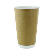 Packnwood Double Wall Kraft Compostable Paper Cup