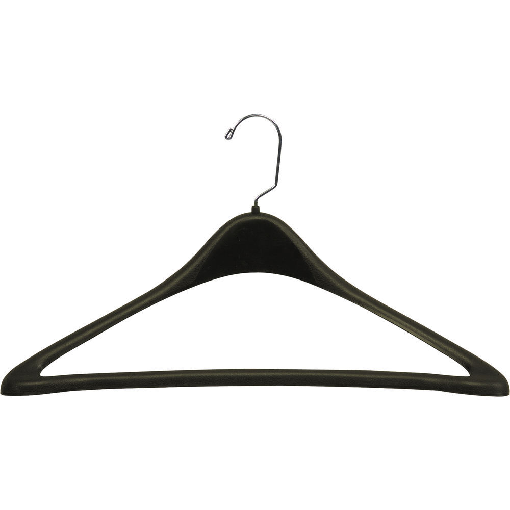 Plastic Suit Hanger w/Bar 19 - Black  Product & Reviews - Only Hangers –  Only Hangers Inc.