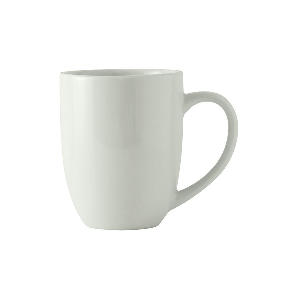 White Ceramic Cappuccino Mug, 20 Oz.