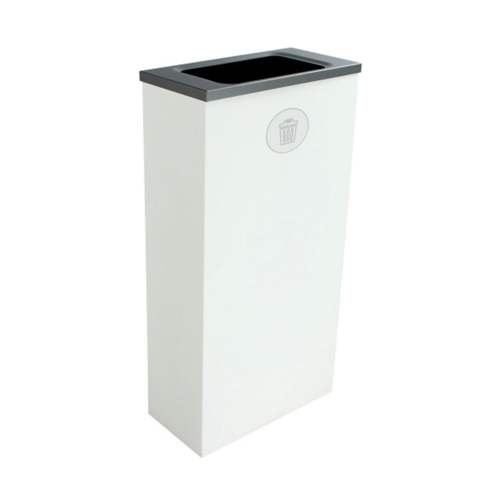 Busch Systems - Product Details - SPECTRUM - Single - Cube Slim - Waste -  Full - Grey 